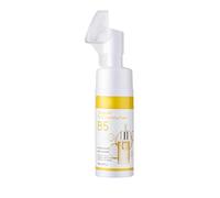 Mousse Detergente Viso alla Vitamina B5 150ml, Schiuma Purificante ad Azione Idratante e Lenitiva, Rimuove Delicatamente Trucco e Impurità, Per una Pelle Chiara e Setosa Senza Effetto Secchezza