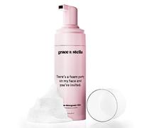 Mousse Detergente Viso Pelle Mista e Sensibile (60 ml) - Vincitore Skin Award, Formula Vegan, Priva di Fragranze - Detergente Schiumogeno Viso con Acido Ialuronico - Schiuma Detergente Viso Delicato