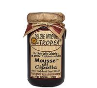 Mousse di Cipolle/Cipolla Caramellata di Tropea IGP 230g - Confettura, Marmellata di Cipolle per Formaggio - Prodotti Tipici Calabresi - Made in Italy - Delizie Vaticane di Tropea (1)
