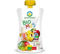 Mousse di mango, banana e mela BIO 90 g - BIO FOOD