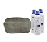 Mousse Doccia Idratante Con OLIO DI COTONE, Morbidezza 24h, Nutrimento Profondo 200ml (3 Unità) + Pochette (Colori Assortiti)