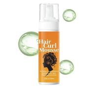 Mousse per Capelli Ricci | 200ml Spray Modellante Avvolgente con Nutriente - Spuma per Capelli Ricci,per Styling Volume e Definizione con Effetto Rinfrescante e Testurizzante