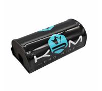 Mousse per manubrio moto cross krm pro ride blu turchese per manubrio senza barr