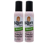 Mousse Volumizzante Testa Fra le Nuvole, Permette di Fissare le Acconciature e Mantenerle Intatte, Alza il Volume dalle Radici, 150ml (2 Unità)