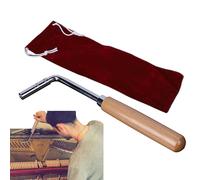 Moute Hammer - Strumenti per leva di regolazione del pianoforte | Attrezzi per pianoforte professionale Hammer | Leva portatile Giuggiola Piano Tuning Tuning Mute Kit Tools, Case Piano Tuning Lever