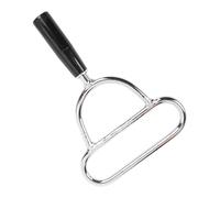 Mouth Gag Horse Cattle Livestock Device, Veterinary Instruments, 1.18 Inches Reusable Stainless Steel Tool, Lightweight Opener Statable Outdoor for Sheep Horse Examination, Silver