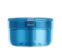 Mouth Guard Case,Portable Slim Leak Proof Soaking Container - Denture Holder,for Soaking Cleaning Rinsing Travel Bathroom Man Woman Adults Kids Children