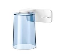 Mouth Wash Cups | Adhesive Magnetic Toothbrush Holder Set - Mouthwash Cup With Wall Holder | For Bathroom Restroom Home Apartment Dorm Office Hotel RV Travel Camping Family