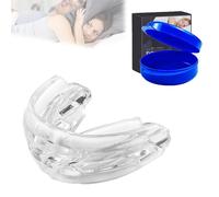 Mouthpiece Universal Size for Men Women,Prevent Teeth Grinding at Night and Provide a Peaceful Sleep,Your Partner Can Sleep Better Than Ever,Wake Up Refreshed (Transparent)