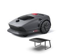 MOVA 600 Kit con 81 lame sostituibili, Robot tosaerba configurazione senza fili, mappatura 3D-LiDAR fino a 800 m², superamento ostacoli intelligente, controllo via app, allarmi di sicurezza,con Garage
