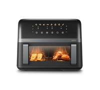 Mova AeroChef FD20 Pro Friggitrice ad aria, SyncFinish, 2700 W, Croccantezza Rapida, Riscaldamento 40°-230°C, Circolazione termica, Interno in metallo, 7 Preimpostazioni, Dual Truffle da 9 L