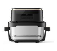 MOVA AEROGLASS AF20 PRO FRIGGITRICE AD ARIA, capacità 4,5 l, Max potenza 1700 W, 8 programmi, da 40 °C a 210 °C, Nero / Oro