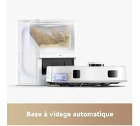 MOVA E20 Plus - Robot aspirapolvere con svuotamento automatico, autosvuotante per 90 giorni, 5000Pa
