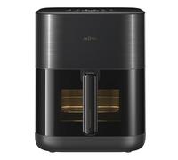 Mova FD10 Pro Friggitrice ad Aria, Friggitrice Senza Olio per Una Rapida Cottura Croccante, Grande da 6L, Interno in Metallo, Sistema a Doppio Riscaldamento, 11 Modalità Preimpostate