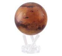 MOVA Globe Serie Spazio Esterno Marte 6" con Base, Globo Rotante Alimentato a Energia Solare, Regalo Unico, Decorazione per Casa e Ufficio