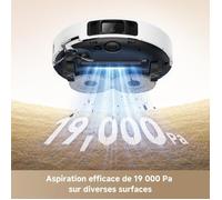 Robot Aspirapolvere Lavapavimenti MOVA P50 Ultra - 19 000 Pa - Pulizia Efficace - Base Autopulente - Nouvo