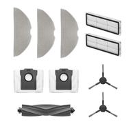 Dreame Kit Accessori per robot S10 Plus Include 3x Panni mop, 2x Filtri, 2x Spazzole laterali, 2x Sacchetti raccolta polvere, 1x Spazzola principale, Accessori originali Dreame