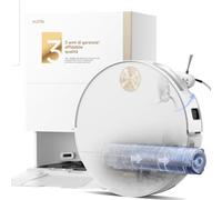 Mova S70 Ultra Roller Robot Aspirapolvere da 32.000 Pa con Lavaggio HydroForce, Navigazione CovertSense, Tecnologia AutoShield, Doppio sistema Anti-Groviglio, Comandi Vocali e Base All-in-One