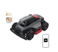MOVA LiDAX Ultra 2000 AWD Robot Tagliaerba 36V, senza RTK, Mappatura Assistita dall'IA, LiDAR 3D 360° + AI Dual Vision, Doppio Disco (6 lame ciascuno), Taglio Bordo <3 cm, Pendenze 80%
