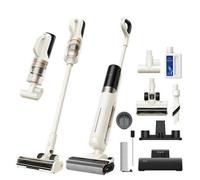 MOVA Tech K30 Mix Aspirapolvere 3-in-1 Batteria Secco e bagnato Senza sacchetto 300 W Nero, Bianco 2,6 Ah