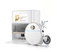 MOVA V70 Ultra Complete Robot aspirapolvere, estensione MaxiReachX, aspirazione 40.000 Pa, pressione 15 N e pulizia 300 giri/min, superamento ostacoli fino a 9 cm, serbatoio per la polvere EcoCyclone.