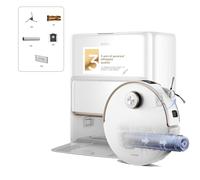 MOVA Z60 Ultra Roller Complete Robot aspirapolvere con funzione di pulizia, pulizia idroForce, tecnologia AutoShield, alloggiamento LiftPro e sistema StepMaster 2.0, potenza di aspirazione 28.000 Pa