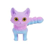 Movable Tail Gattino Modello Statua Figura Con Design Joint Regalo Per Festa di Compleanno Bambini Festa di Compleanno Movable Tail Cats Figurine