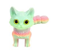 Movable Tail Gattino Modello Statua Figura Con Design Joint Regalo Per Festa di Compleanno Bambini Festa di Compleanno Movable Tail Cats Figurine