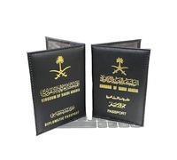 MOVDARL Paspoort - Custodia protettiva per passaporto alla moda, Nero , Taglia unica