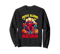 MOVE ALONG SATAN Felpa