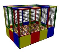 move and stic 875061 - Ballcage, Vasca a Palline per Bambini