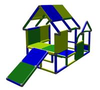 Move and stic Casetta Giardino Bambino Piccolo Modulare 6355 Torretta Gioco Con