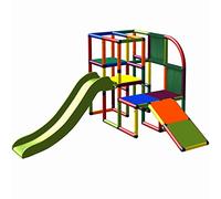 move and stic Torre da arrampicata Sennel con scivolo e obliquo per bambini multicolore 6474