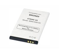 "MOVE" Batteria SPECIFICA PER BRONDI STRIKE 4G Li-ion 3.7V 950 mAh Sostiuisce perfettamente: (Model:BRN1000-5C) -ATTENZIONE: CONTROLLARE CHE IL CODICE PRODOTTO COINCIDA CON QUELLO DELLA BATTERIA DA