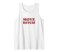 Move Bitch Shirt Y2K Aesthetic Retro Vibe 2000s Teen Girl Canotta