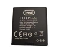 "MOVE" Born to be Tech Batteria Originale Compatibile con TREVI FLEX PLUS 55 li-ion 3,7V 1000mAh 3.7Wh