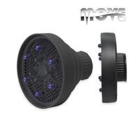 Move Diffusore universale retraibile in silicone nero - Diffusore
