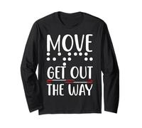 Move Get out The Way - Divertente Giornata di sensibilizzazione sul Bastone Bianco Maglia a Manica