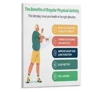 Move More Live Better Poster Workout Benefits Infographic