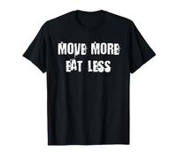 Move More Mangia Meno Dieta Consigli Maglietta