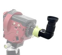 MOVE SHOOT MOVE Mirino ad angolo retto per Polar Scope con ingrandimento 1X - 2X, diottrie Bulit-in e rotazione a 360°, comodo da vedere per Polar Align