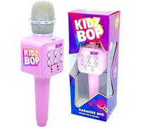Move2Play, Kidz Bop - Microfono per karaoke, il marchio Hit Music per bambini, giocattolo per ragazze e ragazzi dai 2, 3, 4, 5, 6, 7, 8+ anni, regalo di compleanno