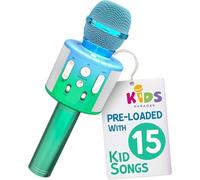 Move2Play, Microfono per karaoke per bambini, include Bluetooth e filastrocche precaricate, regalo di compleanno per ragazze, ragazzi e bambini