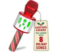 Move2Play, Microfono per karaoke per bambini, include canzoni precaricate e Bluetooth, regalo per feste di compleanno per bambini, giocattolo per tutte le età 2, 3, 4, 5, 6+ anni, ragazzi e bambini
