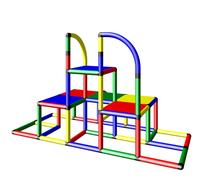 Moveandstic Junior Scatola Delle Costruzioni Playset Klettergerät move and stic