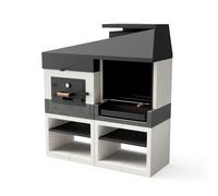 Movelar - Cucina esterna Kitaway Otte Barbecue + Forno, 935 x 168 x 63