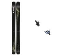 Movement - Attacchi sci - Set Alp Tracks 106 in Alluminio - Nero Nero 170 cm