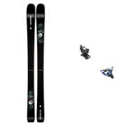 Movement - Attacchi sci - Set Session 85 Women in Alluminio - Nero Nero 154 cm,162 cm,170 cm