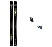 Movement - Attacchi sci - Set Session 95 in Alluminio - Nero Nero 154 cm,162 cm,170 cm,186 cm