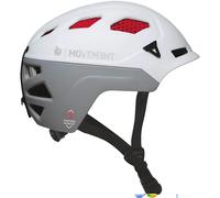 Movement Damen 3Tech Alpi Honeycomb Skihelm, white-grey-carmin, 52-56cm